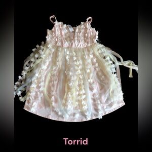Torrid Pink Ombre Fairy Dress Size L/12